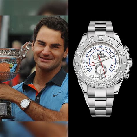 federer rolex contratto|roger federer rolex goat collection.